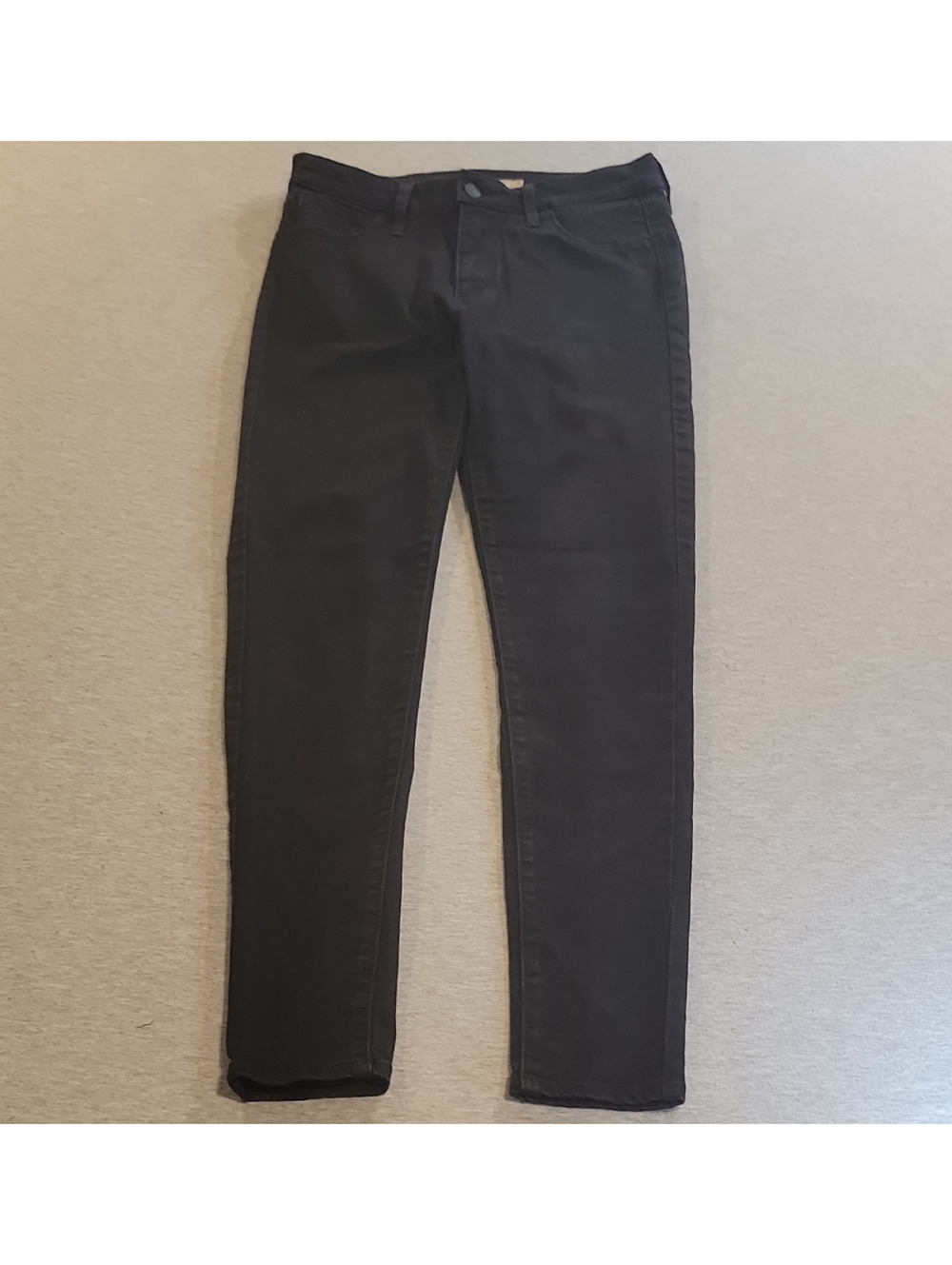Levi's 700 Series Women's High Rise Super Skinny Jeans Black Dark Wash